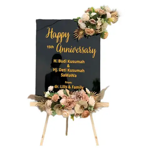 Papan Bunga Akrilik Jepon