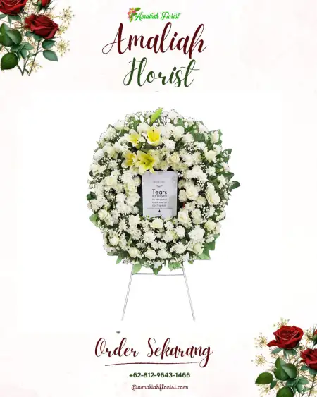 Krans Bunga Duka Jepon