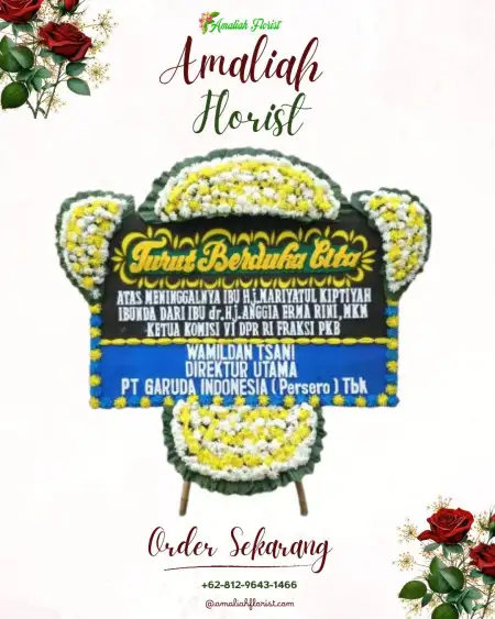 Papan Bunga Duka Jepon